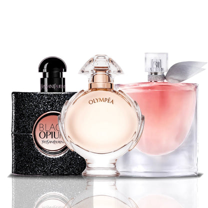 Sada 3 Parfémů | Black Opium + Olympea + La Vie Est Belle 100 ml